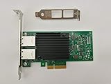 10ギガビット サーバ/デスクトップPCI-e 100Mbps/1/10Gbps自動ネゴシエーションネットワークアダプタ(インテル X550 チップセット T2)