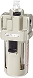 SMC AL30-F03 Lubricator, Polycarbonate Bowl, without Drain Cock, 55 mL Oil Capacity, 40 L/min Drippi
