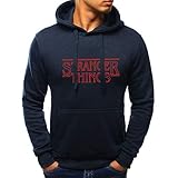 Holdego レタープリントフード付きセーターメンズパーカースウェット 長袖人気の男性通気性のレタープリントフード付きコートスポ 春秋新スタイルファッション暖かい通気性レタープリントフード付きコート