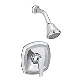 American Standard T005501.002 Copeland Shower Only Trim Kit with 3 Function Adjustable Showerhead, M