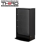 【JAJAN】フィギュアラック サード レギュラー 本体 扉 幅55cm 奥行29cm ロータイプ ブラック【正規品】[ 鍵付き コレクション ケース ][棚プレ対象商品]