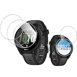 対応 GARMIN Forerunner 165 / Forerunner 165 Music フィルム 【5枚セット 】Eguoer 対応 ガーミン Forerunner 165 / Forerunner 165 Music スマートウォッチ ガラスフィルム ‎9H表面硬度 保護フィルム 強化ガラス 液晶保護フィルム 硬度9H 飛散防止 指紋防止 気泡ゼロ 貼り付けやすい 自动吸着 保護シートYGMFN65