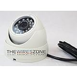 2.1MP CMOS Sensor HD TVI CVBS 1080p NTSC Ivory IR Security CCTV Mini Dome Camera [並行輸入品]