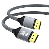 Hanx株式会社 日本メーカー Displayport DP2.0 to DP2.0 ケーブル 16K@60Hz ディスプレイポート HT-DD16K38B-1M