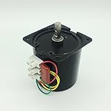 AC 220V 2.5RPM ギアボックス ギア電動機 電気モーター シンクロナス 高トルク 32kg.cm サポート逆回転 広告ライトボックスステージ展示会 (220V 2.5rpm)