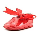 Ralph Lauren Layette Briley ベビー 米国 0 レッド メアリージェーンズ [並行輸入品]