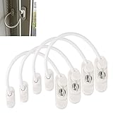 OGORI 窓ストッパー 防犯 サッシ用補助錠 ロック ベビー ガード 空き巣対策 セキュリティ4個セット