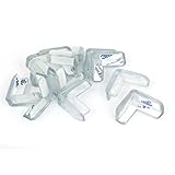 uxcell コーナークッション　テーブルコーナーパッド　デスク　テーブル コーナー 透明なシリコーン ライトアングル クッションパッド