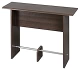 【サンニード】鏡面カウンターテーブル KW-110 ダークブラウン 幅110 高さ90 Y-L1