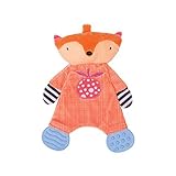 Manhattan Toy Teether Fox Snuggle Blankie Toy [並行輸入品]