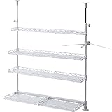 山善(YAMAZEN) キッチンラック 突っ張り 幅60 ホワイト TKRO-603*(WH)