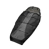 Phil & Teds Snuggle & Snooze Sleeping Bag in Black-Charcoal by Phil & Ted