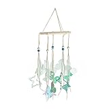 Roser Life Mobiles Handmade Hanging Mobile Peacock Green Butterfly Decor (Pack of 1) [並行輸入品]