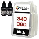 3年保証 大容量 キャノン 用 BC-360 BC-340 XL 大容量(顔料ブラック) TS5430 TS5330 MG3630 MG3530 他 CANON 対応 詰め替えインク スマートカートリッジ 純正 比 11.5倍 ベルカラー