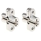 Perfk 頑丈　180度　拡張可能　見えない　ドア　ヒンジ　リムーバーピンド　アクロス　折りたたみ　2タイプ選べる - 7KG