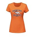 NFLデンバー・ブロンコスWomen 's Greatnessプログラム半袖クルーネックTシャツ、XXL、クラシックオレンジ