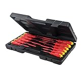 11 Piece Insulated Soft Grip Screwdriver Set [並行輸入品]