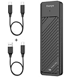 ポータブルSSD 外付けSSD 1TB USB 3.2 Gen2 10Gbps Type‐C PS4 PS5動作確認済 Hanye USB A-C USB C-C 2本ケーブル付き