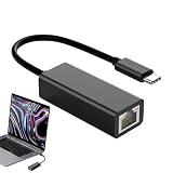 Nugbaefdp Type C - イーサネット アダプター、 USB Type C ネットワーク アダプター イーサネット - USB Type C イーサネット アダプター ギガビット ネットワーク コンバータ - USB Type C ラップトップ、タブレット、スマートフォン用 USB Type C ネットワーク コンバータ