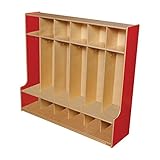 Wood Designs 6セクションSeatロッカー 51006R 1