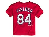 マジェスティック幼児用Fielder Player N & N T S / S – Texas Rangers – 2t