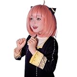 [NOKIJP] アーニャ コスプレ衣装 ポリエステル ヨル アーニャ ウイッグ付き (子供サイズ140cm)