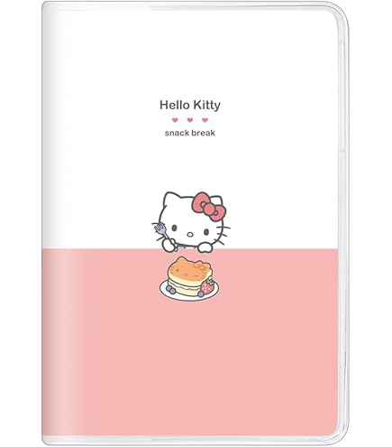 Amazon.co.jp: ハローキティ システム手帳 PU ノートメモ帳 バインダー