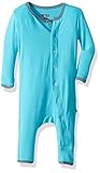 KicKee Pants 男の子 赤ちゃん ソリッド フィット カバーオールPrd-kpca212-Cisky カラー: ブルー