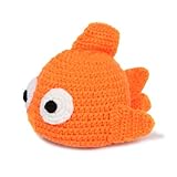 BREEZE　　0から12ヶ月の赤ちゃんのすごく可愛い金魚デザイン帽子  ベビー着ぐるみ ベビー毛糸帽子　 ベストプレゼントお子様にも安心の柔らかい素材を使用している　撮影金魚帽子 記念写真 出産祝い