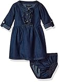 U.S. Polo Assn. DRESS ベビー・ガールズ カラー: ブルー
