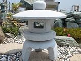 古代雪見燈籠(2尺・丸型)【御影石】