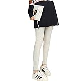 Spinas（スピナス） マタニティ 冬 レギンス パンツ 裏起毛 あったか 全5色 ブラック ライトグレー ネイビー ワインレッド ダークグレー (XXL, ライトグレー)