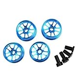 イーグル模型 ミニ四駆用 デュアル5スポークホイール #MINI4-W021-LBL