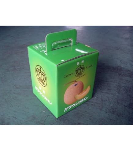 Amazon.co.jp: 【メロン箱】スイートメロン1個入 150×150×275（200