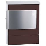 CLUM-01 ユニソン 壁付け郵便ポスト クルム 右開き仕様(新タイプ) チョコブラウン