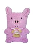 Towel Treat Plush Blanket, Pig by Towel Treat
