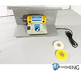 バフモーター 多機能小型卓上丸鋸盤 TM-2F 防塵フード バフモーターセット バフベンチグラインダー ポリッシャー  精密研磨カービング・研磨に最適 (110V)　