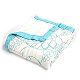 (エイデン アンド アネイ)aden+anais swaddle bamboo collection BAMBOO DREAM BLANKET バンブー ドリーム ブランケット おくるみ (azure