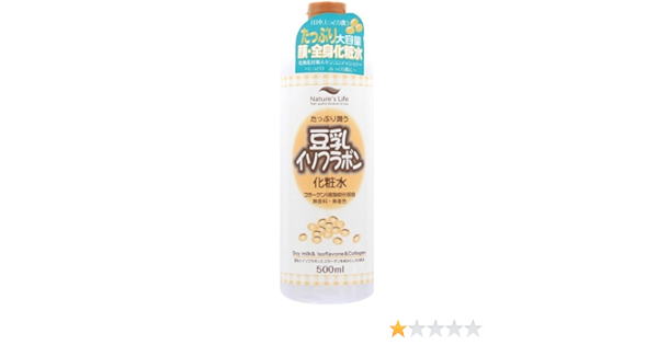 Amazon 豆乳イソフラボン化粧水 500ml アクアノア 化粧水 通販