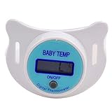 HBF おしゃぶり式 ベビー 体温計 安全 簡単 高精度 防水 デジタル 温度計 家庭用