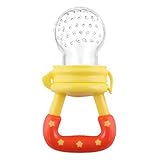 Seliyi 2個　赤ちゃん　摂食　育児　フィーダー　おしゃぶり　乳首型　キャップ付き