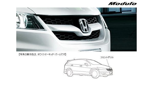 Amazon Honda Stream ホンダ ストリーム Rn6 Rn7 Rn8 Rn9 フロントグリル クリスタルブラック パール グリル 車 バイク