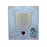 Precious Moments Birthstone Photo Frame January Garnet by Precious Moments