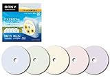 SONY ビデオ用BD-R 追記型 片面1層25GB 6倍速 パステルカラー 20Pクレードルケース 20BNR1VHCC6