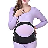 Zhhlinyuan 良好な Maternity Support Belt Waist Back Abdomen Belly Band Soft Seamless Comfortable for Pr