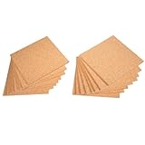 コルクシートプレーン6 " x 6 " x 1 / 4 " – 16パック