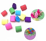 ZX 12 Rolls Assorted Color Crepe Paper Streamers for DIY Crafts 6 Colors1.77 Inch x 29.5 Feet【クリスマス】