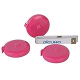 Dicuno 60-Inch 1.5 Meter Soft and Retractable Tape Body Tailor Sewing Craft Cloth Dieting Measuring 