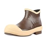 Servus 6" Neoprene Steel Toe Men's Work Boots with Neo-Grip Outsole, Copper & Tan [並行輸入品]