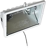 Morris Products 71081 Quartz Floodlight, Screw Style, 500 Watt, White by Morris Products